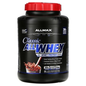 Thực phẩm chức năng ALLMAX Classic AllWhey 100% Whey Protein Chocolate 5 lbs (2.27 kg) 665553225166