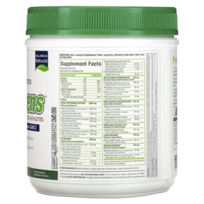 Thành phần vi chất của ALLMAX CytoGreens Premium Green Superfood for Athletes Acai Berry Green Tea 1.2 lbs (535 g) 665553201528