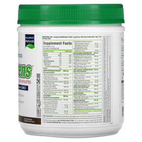 Thành phần vi chất của ALLMAX CytoGreens Premium Green Superfood for Athletes Chocolate 1.5 lbs (690 g) 665553227603