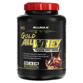 Thực phẩm chức năng ALLMAX Gold AllWhey Premium Whey Protein Chocolate 5 lbs (2.27 kg) 665553121161