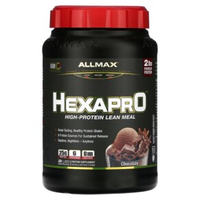 Thực phẩm chức năng ALLMAX Hexapro High-Protein Lean Meal Chocolate 2 lbs (907 g) 665553228457