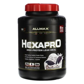 Thực phẩm chức năng ALLMAX Hexapro High-Protein Lean Meal Cookies & Cream 5 lbs (2.27 kg) 665553228556