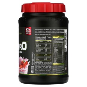 Thành phần vi chất của ALLMAX Hexapro High-Protein Lean Meal Strawberry 2 lbs (907 g) 665553228495