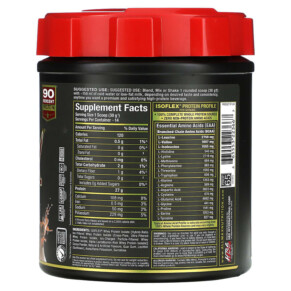 Thành phần vi chất của ALLMAX Isoflex Pure Whey Protein Isolate Chocolate 0.9 lbs (425 g) 665553223667