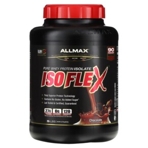 Thực phẩm chức năng ALLMAX Isoflex Pure Whey Protein Isolate Chocolate 5 lbs (2.27 kg) 665553121154