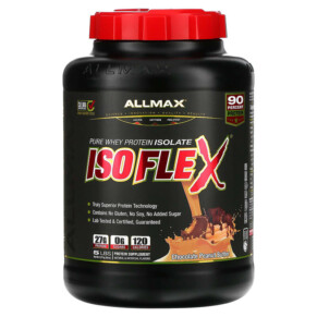 Thực phẩm chức năng ALLMAX Isoflex Pure Whey Protein Isolate Chocolate Peanut Butter 5 lbs (2.27 kg) 665553121758