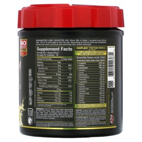 Thành phần vi chất của ALLMAX Isoflex Pure Whey Protein Isolate Vanilla 0.9 lbs (425 g) 665553223674