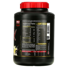 Thành phần vi chất của ALLMAX Isoflex Pure Whey Protein Isolate Vanilla 5 lbs (2.27 kg) 665553121253