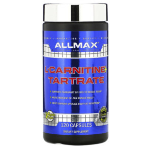 Thực phẩm chức năng ALLMAX L-Carnitine + Tartrate 120 Capsules 665553202419