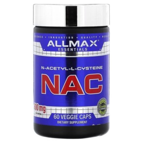 Thực phẩm chức năng ALLMAX NAC 60 Veggie Caps 665553229638