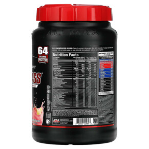Thành phần vi chất của ALLMAX QuickMass Rapid Mass Gain Catalyst Strawberry-Banana 3.5 lbs (1.59 kg) 665553229843