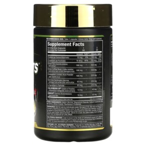 Thành phần vi chất của ALLMAX RapidCuts Thermo 60 Capsules 665553229294