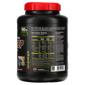 Thành phần vi chất của ALLMAX Real Food Sourced Meal Prep All-in-One Meal Blueberry Cobbler 5.6 lbs (2.54 kg) 665553229003