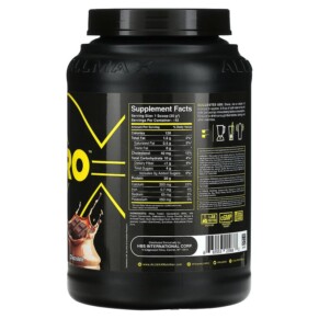 Thành phần vi chất của ALLMAX Sport ALLPRO Advanced Protein Chocolate 3.2 lb (1.453 g) 665553229683