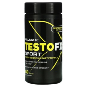 Thực phẩm chức năng ALLMAX TestoFX Sport Testosterone Support Formula 80 Capsules 665553229232