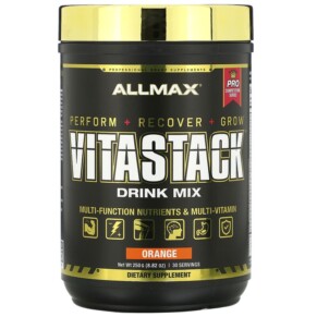 Thực phẩm chức năng ALLMAX VITASTACK Drink Mix Orange 8.82 oz (250 g) 665553228945