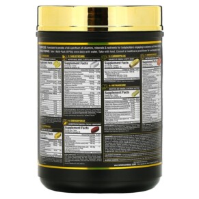 Thành phần vi chất của ALLMAX Vitastack Pill Pack 30 Multi-Packs 665553200859