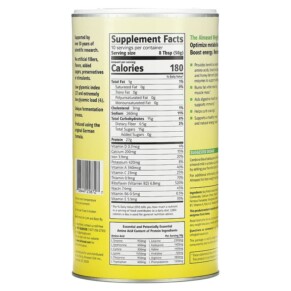 Thành phần vi chất của Almased USA Almased 17.6 oz (500 g) 688449258727