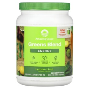 Thực phẩm chức năng Amazing Grass Green Blend Energy Lemon-Lime 1.54 lb (700 g) 829835000562