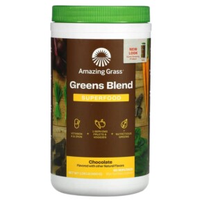 Thực phẩm chức năng Amazing Grass Green Blend Superfood Chocolate 1.06 oz (480 g) 829835000128