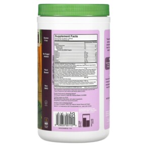 Thành phần vi chất của Amazing Grass Greens Blend Antioxidant Sweet Berry 14.8 oz (420 g) 829835001125