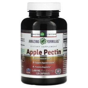 Thực phẩm chức năng Amazing Nutrition Apple Pectin 700 mg 120 Capsules 810180025546