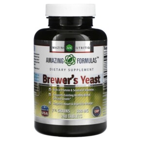 Thực phẩm chức năng Amazing Nutrition Brewer's Yeast 250 mg 240 Tablets 810180022132