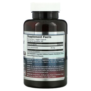 Thành phần vi chất của Amazing Nutrition Micronized DHEA 25 mg 180 Veggie Capsules 810180022507