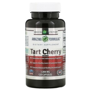Thực phẩm chức năng Amazing Nutrition Tart Cherry 1.000 mg 120 Capsules 810180026642