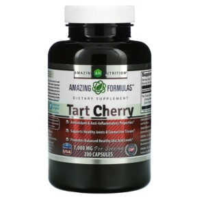 Thực phẩm chức năng Amazing Nutrition Tart Cherry 3.500 mg 200 Capsules 819209027431