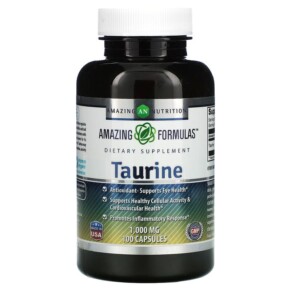 Thực phẩm chức năng Amazing Nutrition Taurine 1.000 mg 100 Capsules 810180020886