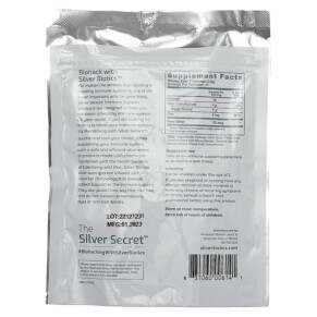 Thành phần vi chất của American Biotech Labs Silver Biotics Elderberry Zinc Silver Lozenges 21 Lozenges 2.8 oz (79.8 g) 831060006141