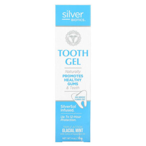 Thành phần vi chất của American Biotech Labs Silver Biotics Tooth Gel Glacial Mint 4 oz (114 g) 831060002440