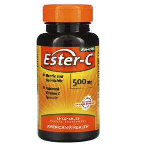 Thực phẩm chức năng American Health Ester-C 500 mg 60 Capsules 076630169851