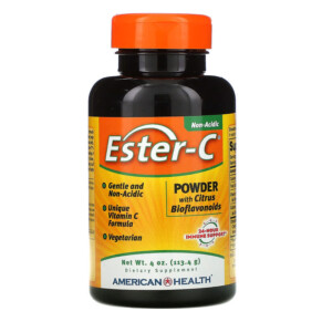 Thực phẩm chức năng American Health Ester-C Powder with Citrus Bioflavonoids 4 oz (113.4 g) 076630170505