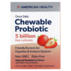 American Health Once Daily Chewable Probiotic Natural Strawberry 5 Billion CFU 60 Chewable Tablets 4 Thực phẩm chức năng American Health Once Daily Chewable Probiotic Natural Strawberry 5 Billion CFU 60 Chewable Tablets 076630300797