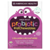 Thực phẩm chức năng American Health Probiotic KidChewables Natural Grape 5 Billion Live Culture 30 Chewable Tablets 076630303019
