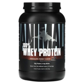 Thực phẩm chức năng Animal 100% Whey Protein Powder Chocolate Fudge 1.8 lb (816 g) 039442000736
