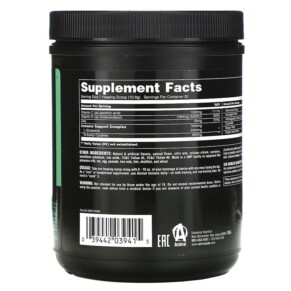 Thành phần vi chất của Animal Immune Pak Daily Defense Orange Mango Flavor 11.5 oz (327 g) 039442039415