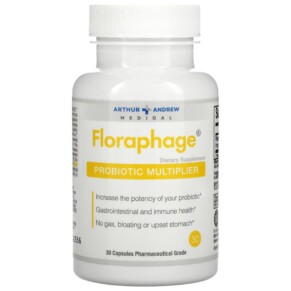 Thực phẩm chức năng Arthur Andrew Medical Floraphage Probiotic Multiplier 30 Capsules 855571001761