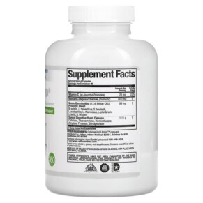 Thành phần vi chất của Arthur Andrew Medical Syntol AMD 360 Capsules 855571001075