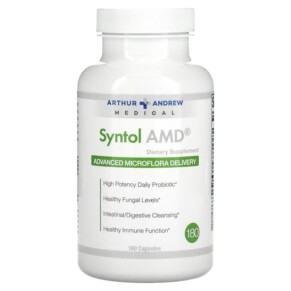 Thực phẩm chức năng Arthur Andrew Medical Syntol AMD Advanced Microflora Delivery 180 Capsules 855571001020