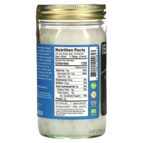 Thành phần vi chất của Artisana Organics Raw Virgin Coconut Oil 14 oz (414 g) 870001002613