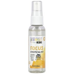 Thực phẩm chức năng Aura Cacia Kids Focus Aromatherapy Mist 2 fl oz (59 ml) 051381908751