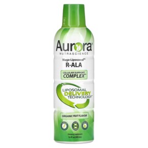 Thực phẩm chức năng Aurora Nutrascience Mega-Liposomal R-ALA Organic Fruit 16 fl oz (480 ml) 628504648032