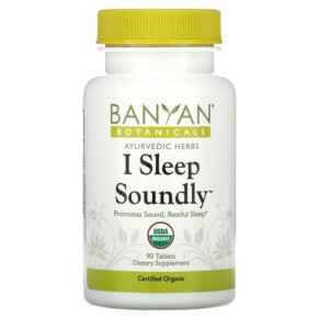 Thực phẩm chức năng Banyan Botanicals I Sleep Soundly 90 Tablets 618192012710