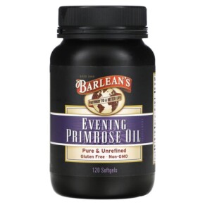 Thực phẩm chức năng Barlean's Evening Primrose Oil 120 Softgels 705875100182