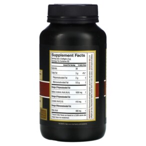 Thành phần vi chất của Barlean's Fresh Flax Oil 250 Softgels 705875100021