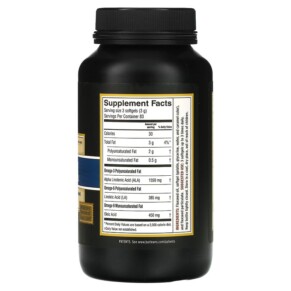 Thành phần vi chất của Barlean's Lignan Flax Oil 250 Softgels 705875100083