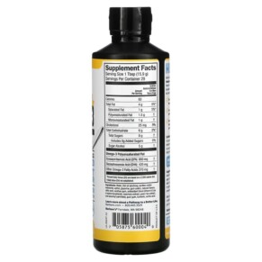 Thành phần vi chất của Barlean's Omega-3 Fish Oil Lemon Creme 16 oz (454 g) 705875600040